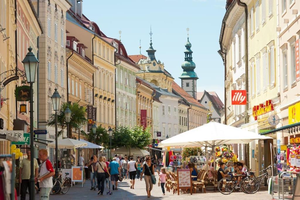 Moderne Innenstadtwohnung Klagenfurt Κλάγκενφουρτ Εξωτερικό φωτογραφία
